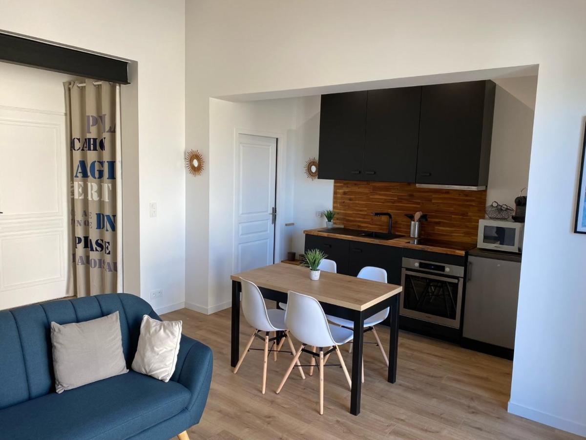 Chaleureux Appartement Aux Allures Nordiques アルカション エクステリア 写真