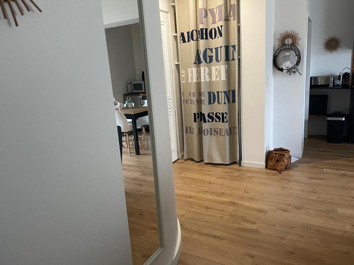Chaleureux Appartement Aux Allures Nordiques アルカション エクステリア 写真