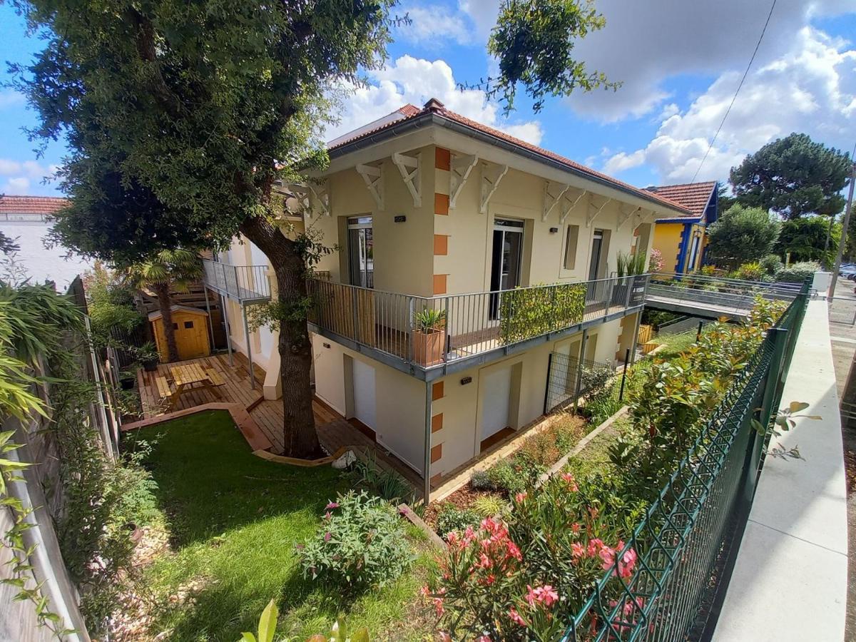 Chaleureux Appartement Aux Allures Nordiques アルカション エクステリア 写真